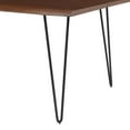 thumbnail image 6 of Modway Ardor 96" Live Edge Acacia Wood and Metal Dining Table in Black/Walnut, 6 of 10
