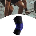 thumbnail image 2 of Rodillera a Prueba de Choques, Soporte, Protector de Manga de Compresión para , Protector para , Bicicleta, Ejercicio, Levantamiento D Violeta XL Sunnimix Soporte protector de rodilla, 2 of 7
