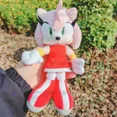 thumbnail image 2 of Nuevos juguetes de muñecos de dibujos animados de Sonic, Anime Kawaii, Amy Silver Knuckles, Yoshi, mochila de peluche, muñeco de relleno bonito, regalo de cumpleaños y Navidad para niños, 2 of 5