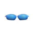 thumbnail image 4 of Walleva Ice Blue Polarized Lenses And Blue Rubber Kit For Oakley Fast Jacket OO9097 Sunglasses, 4 of 6