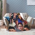 thumbnail image 5 of Noah Schnapp Collage Blanket Soft Warm Fleece Blanket for Sofa Office Car Camping Yoga Travel Throw Blankets 50"X40", 5 of 6