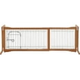 thumbnail image 4 of Richell Freestanding Dog Gate, Autumn Matte, 59.80"L x 18.50"W x 20.90"H, 4 of 5
