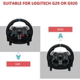 thumbnail image 4 of Lumclaw For Logitech G29 G920 G923 13 Inch Steering Wheel Adapter Plate 70mm Pcd Racing Car Game Modification (Black), 4 of 6