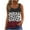 Wine, variant on dazeni Floral Print Tank Tops for Women Trendy Pleated Crewneck Tee Summer Casual Dressy Blouse Loose Sleeveless T Shirts Wine 3X-Large