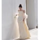 thumbnail image 1 of Vestido de novia de color claro Vestido de novia exterior Viaje Vestido con velo de color claro, 1 of 6
