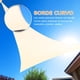 thumbnail image 2 of Toldo Vela De Sombra Triangular, Malla Parasol Impermeable con Protección UV para Patio, Espacios Exteriores, Jardines, Amarillo, 2 of 4