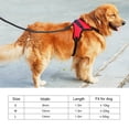 thumbnail image 2 of Gostoto Dog Harness,Breathable Adjustable No Pull Dog Harnesses,Reflective Walking Harness for Small Medium Large Dog, 2 of 6