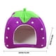 thumbnail image 3 of Apmemiss Clearance Winter Indoor Outdoor Pet House Foldable Yurt Strawberry Tent, Warm Shelter for Cats Dogs, Small Medium Breeds, Easy Storage, 3 of 8