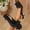 #0020-Black, variant on Xucatan Closed Pointed Toe Slingback Kitten Heels with Plaid Design and Elegant Bow Dressy Party Wear Comfortable Dressy Pump Shoes Gift