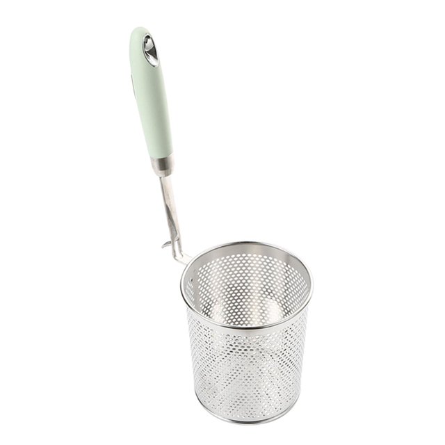 Colador de bolas de para alimentos, cesta de comida para freír, colador de malla para alimentos, cesta para patatas fritas, pollo, albóndigas S