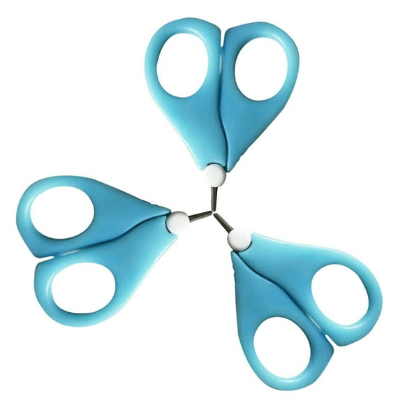 Ciseaux à Ongles à Tête Ronde pour Enfants avec Manche Ciseaux à Ongles à Tête Petite Taille Tête Ronde Ciseaux pour Enfants