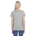 thumbnail image 2 of LAT Women's Premium Jersey V-Neck T-Shirt - TITANIUM - XL, 2 of 2