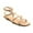 NUDE, variant on Women’s Lace-Up Flat Sandals Open Toe Strappy Sandals Summer Slingback Slides for Casual Outfits and Travel