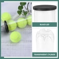 thumbnail image 3 of unbranded 4Ud Pelotas De Tenis Transparente Con Práctico Para Almacenamiento Deportivo, 3 of 8
