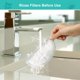 thumbnail image 4 of Filters forPet Water Fountain and Cubic Cat Water Dispenser, 4 Pack Replacement Filters and 2 Pack Replacement Pre-Filter Foams, 4 of 7