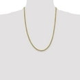 thumbnail image 4 of Primal Gold 10 Karat Yellow Gold 2.5mm Semi-solid Diamond-cut Rope Chain, 4 of 4