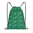 thumbnail image 1 of Gaeub Duck Mallard Flying Pose Drawstring Backpack Bag Sport Gym Sackpack Heavy Duty String Backpack for Men Women-Medium, 1 of 6