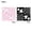 20 Cute Ghost Paper Napkins, variant on 10 Pcs Halloween Ghost Paper Cups, Cute Pink Black Disposable Drinkware for 10 Guests, Boo Spooky Holiday Party Supplies