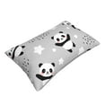 thumbnail image 3 of Balery Pandasbetween Clouds And Stars Pillow Covers,Bed Pilowcases,Reversible Plush Throw Pillow Covers End Pillow Encasement,Pillow Case - 16"X24", 3 of 9