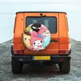 thumbnail image 2 of Lsque Sanrio Pattern Tire Covers - Tough Tire Wheel Protector for Truck, SUV, Trailer, Camper, RV - 14 inch, 2 of 7