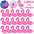 thumbnail image 2 of 1-30PCS Inflatable Cup Holder Flamingo Drinking Tray Swimming Pool Float Toys Party Decoration Bar Coasters Pool Accessories 3pcs, 2 of 6