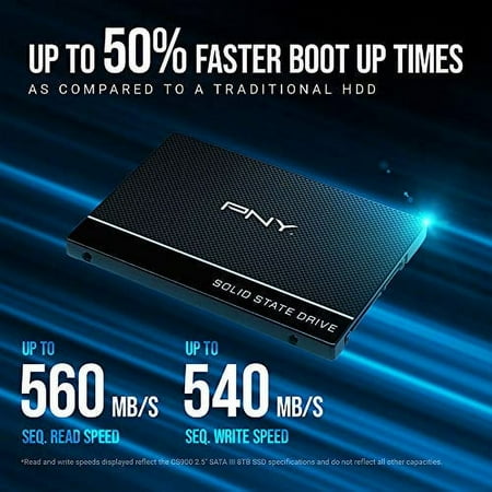 PNY - 250GB Internal SATA Solid State Drive