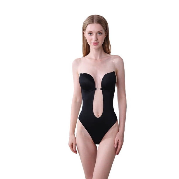 Sujetador invisible con corsé europeo y americano, ropa interior para culturismo, vestido de novia sin espalda, vestido de noche, corsé de una pieza