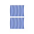 thumbnail image 1 of Bande Autocollante Réfléchissante pour Moyeu de Roue, Bande de Décalque pour Jante de Roue, Ruban d'Avertissement Réfléchissant, 1 of 6