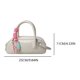 thumbnail image 2 of Bolso baguette mano nicho bolso plateado alta gama versátil nuevo bolso hombro bolso hombro PU verano para mujer 06010-PZ20240619013307 blanco, 2 of 9
