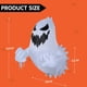 thumbnail image 4 of Fantasma inflable Joiedomi para Halloween, 137 cm, con LED giratorio, 4 of 8