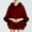 A4 Kadlawus Under 5$, variant on Women's Imitation Mink Coat Under $5! Kadlawus Women's Thick Warm Solid Color Imitation Mink Coat, Mid-length Loose Cape Cardigan for Winter Fall Season, Cozy Soft Sweater for Cold Weather