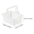 thumbnail image 2 of Toddmomy 10Pcs Mini Shopping Baskets Plastic Cute Baskets for Children Playtime Pretend Play Toy, 2 of 8