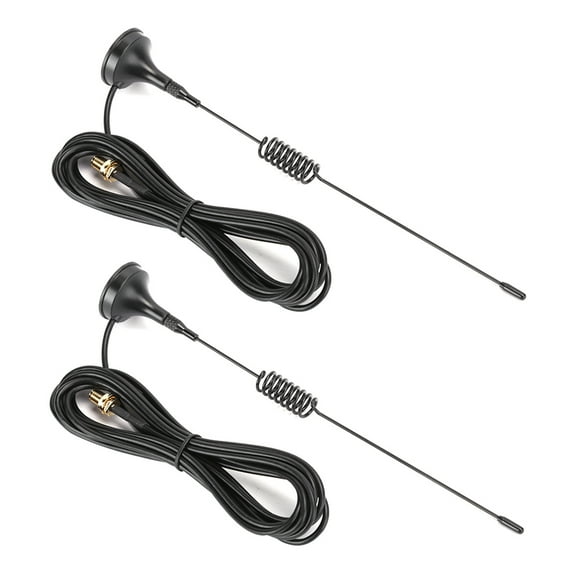 Suitable For -wood, For PUXING, For LINTON. Antenna For UV-5R, Mobile Car Magnetic Antenna, Connector SMA- Female ABS Used To Boost The Signal