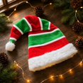 thumbnail image 4 of LNZGNM Christmas Hat for Men Women, Festive Holiday Theme, Cozy and Warm for Christmas Parties, Family Gatherings, and Holiday Photos, Easy to Match with Outfits,A(One Size), 4 of 7