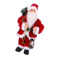 thumbnail image 3 of Figura de Papá Noel eléctrica con música, decoración navideña Sosteniendo la linterna, 3 of 9
