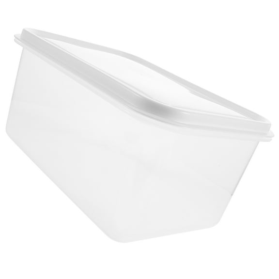 OUNONA Pizza Dough Proofing Box Sealing Lid Empty Plastic Dough Vegetable Container