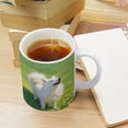 thumbnail image 5 of Customizable Japanese Spitzbn Coffee Mug - 11 oz White Ceramic Cup for Personalized Mug Gifts, 5 of 8