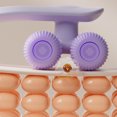thumbnail image 5 of BIMZUC V Face Roller Massager Skin Lifting Tightening Facial Double Chin Reducer Manual Beauty Tool Home Purple 11.02 inches / 28 cm, 5 of 9