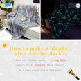 thumbnail image 3 of Birthday Gifts for Boys Age 8-15, Gamer Gifts for Men Boys Teen, Glow in The Dark Gaming Blanket, Game Controller Throw, Gaming Room Decor, Gamer Dad Graduation Presents for Teens 50"x60", 3 of 4