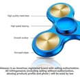 thumbnail image 2 of Fidget Spinner Toy Ultra Durable Stainless Steel Bearing High Speed Precision Metal Material Hand Spinner Focus Anxiety Stress Relief Boredom Killing-, 2 of 5