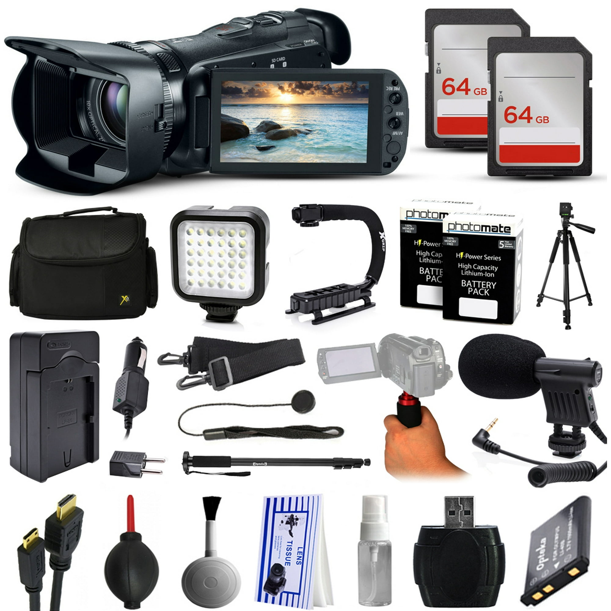 Canon VIXIA HF G20 HFG20 HD Camcorder Video Camera + 128GB