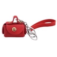 thumbnail image 2 of Trayknick Women Faux Leather Mini Key Chain Handbag Pendant Earphone Storage Coin Purse Red, 2 of 13