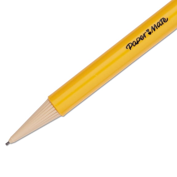 Paper Mate - Sharpwriter Mechanical Pencil, HB, 0.7 mm, Yellow Barrel - 12 Per Box- 2 PACK