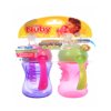 Nuby 2-Pack Grip N' Sip Cups (8 oz.) - lime/fuchsia, one size