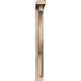 thumbnail image 2 of Ekena Millwork 3 1/2"W x 20"D x 32"H Funston Block Smooth Bracket w/ Offset Brace, Douglas Fir, 2 of 25