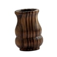 thumbnail image 4 of Jarrones de madera para flores, jarrones de madera para flores, soporte para plantas, organizador de cepillos, macetas de madera para plantas, jarrón Soledad florero de madera, 4 of 10