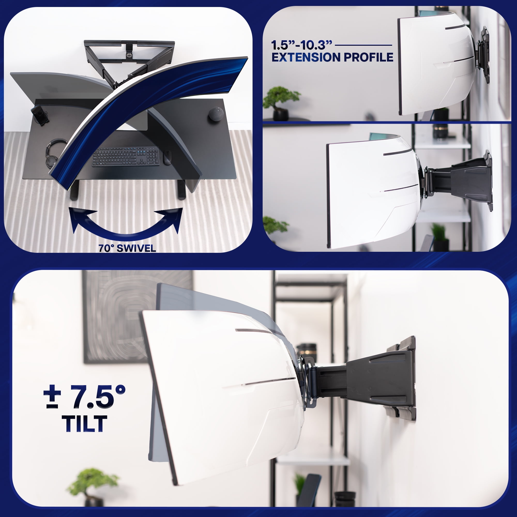 VIVO Monitor Wall Mount - Thumbnail 4