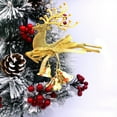 thumbnail image 6 of BGZLEU Christmas Tree Bell Ornaments Xmas Bell Hollow Reindeer Hanging Decorations Wall Fireplace Window Hanging Christmas Party Supplies, 6 of 9