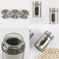 thumbnail image 3 of 2.7 oz Stainless Steel Salt and Pepper Shakers Set for Kitchen Condiments, Cooking, BBQ, 3PCS, 3 of 6