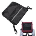 thumbnail image 2 of BIMZUC Large Capacity Wheelchair Storage Bag – Oxford Cloth, Reflective Strip, Multi‑Pocket, Portable Hanging Pouch for Wheelchairs, Scooters & Recliners, 2 of 6